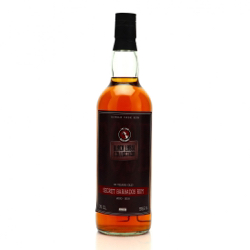 Image of the front of the bottle of the rum Black Label Edition