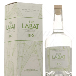Image of the front of the bottle of the rum Père Labat BIO