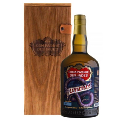 Image of the front of the bottle of the rum Leviathan