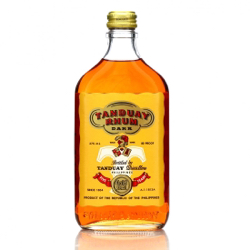 Image of the front of the bottle of the rum Dark