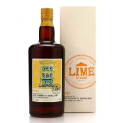 Image of the front of the bottle of the rum Lime House