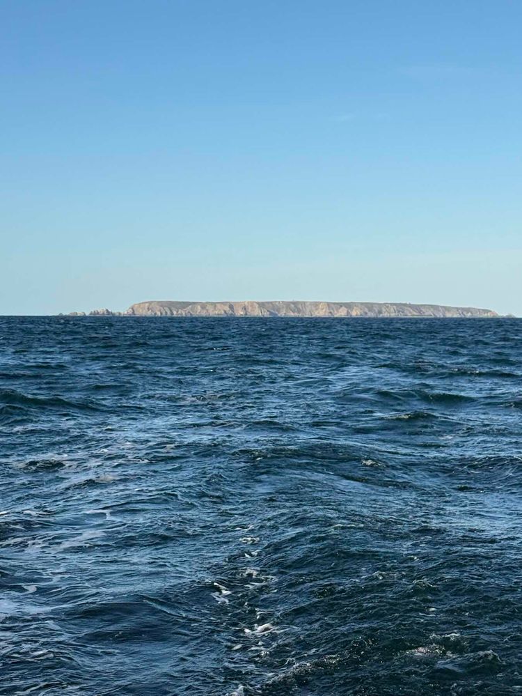 Voyage photo from Pipedreamer maiden voyage Braye to St Peter Port