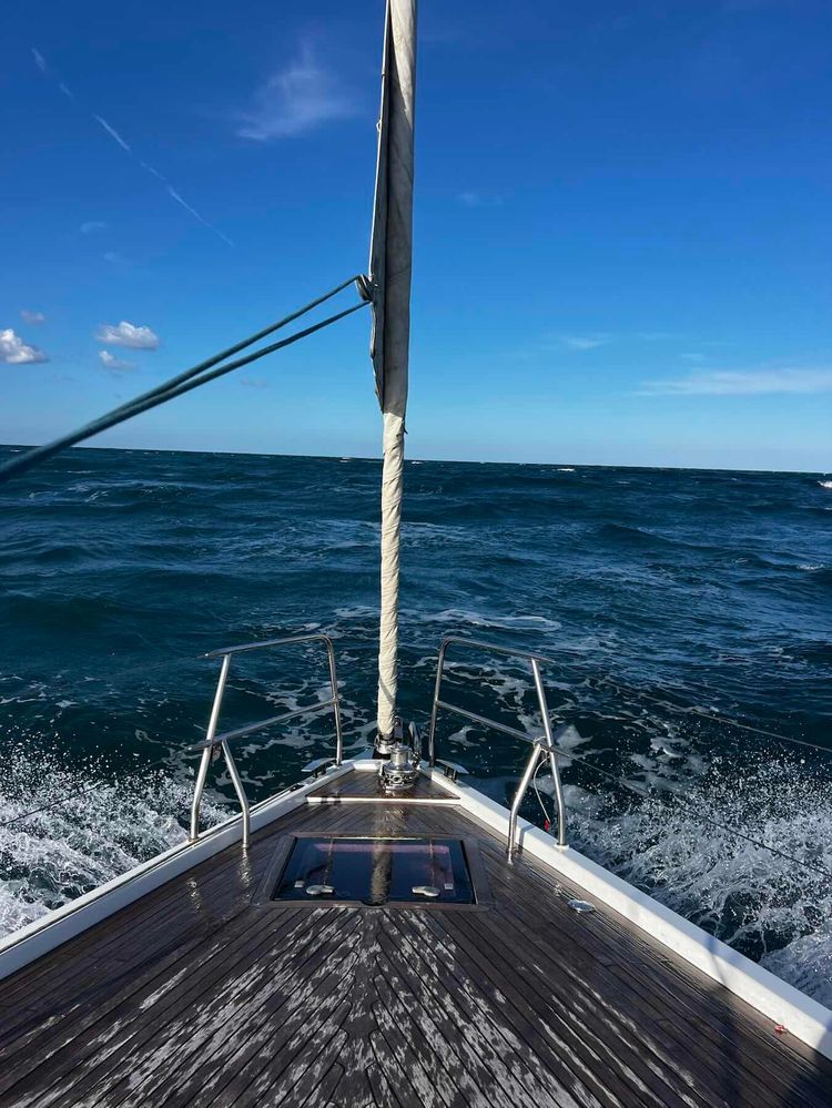 Voyage photo from Pipedreamer maiden voyage Braye to St Peter Port