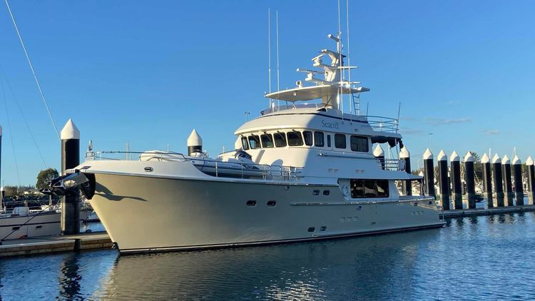 Voyage photo from Delivery, Seacret 76 Nordhavn Victoria CN to Alamitos Bay, CA