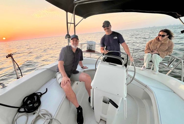 Voyage photo from First sail with Weston & Elizabeth