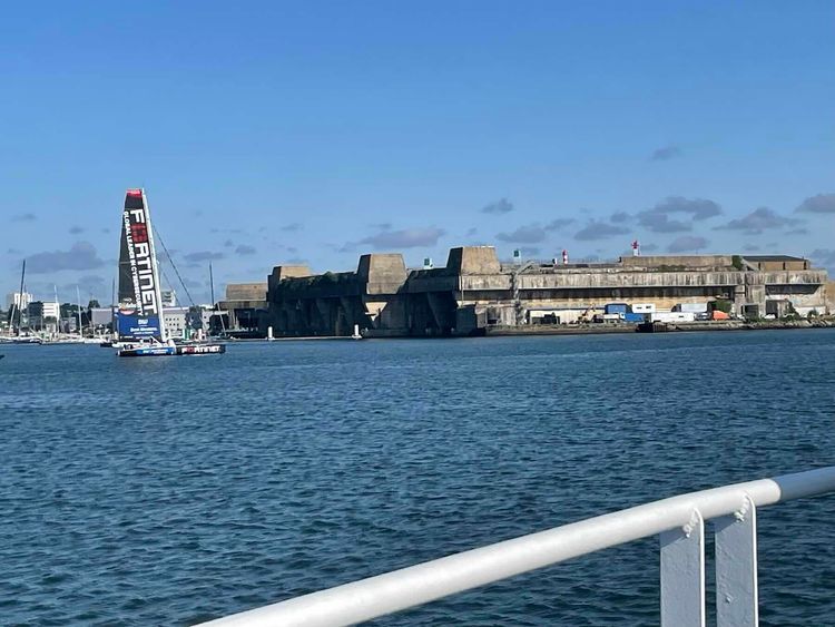 Voyage photo from Port Louis to Lorient Marina