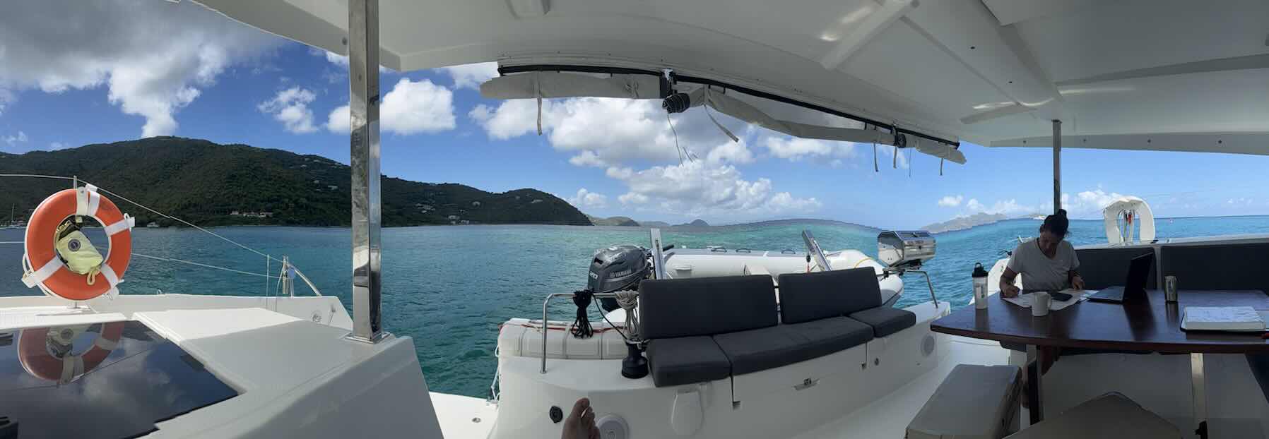 Jost Van Dyke, US Customs, and a surprise dinner party. _016F322D-2B1D-421A-A998-4611D3CDF7DC