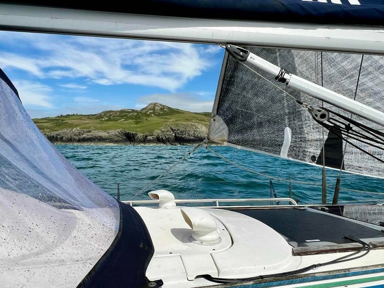 Voyage photo from 2025-07-05 Sailing in Holyhead Bay