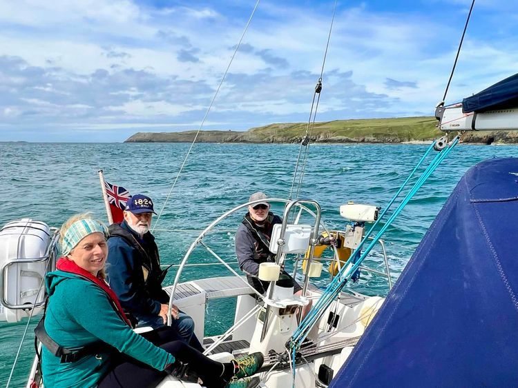 Voyage photo from 2025-07-05 Sailing in Holyhead Bay
