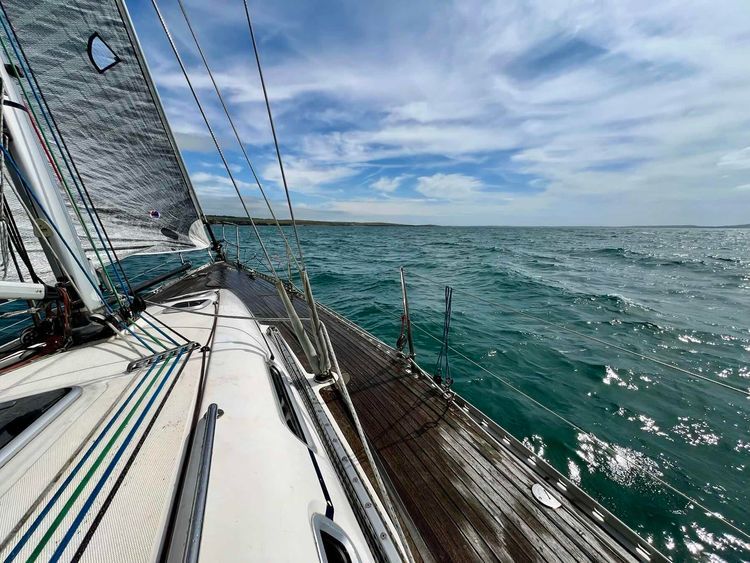 Voyage photo from 2025-07-05 Sailing in Holyhead Bay