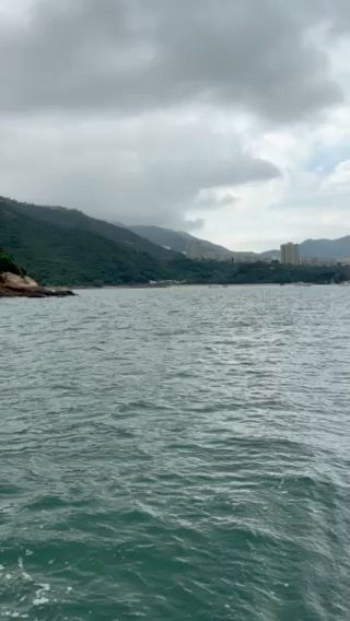 Voyage photo from Into a typhoon shelter for a month.