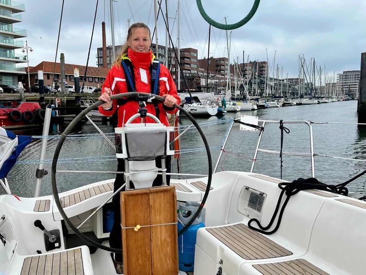 Voyage photo from Ijmuiden to Scheveningen