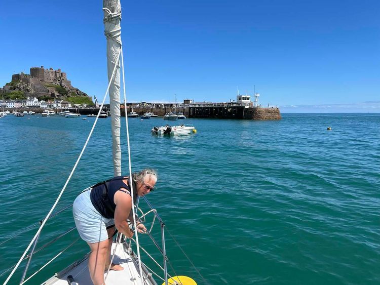 Voyage photo from Granville to Gorey