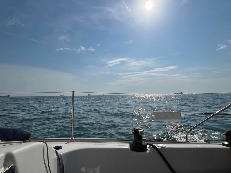 Voyage photo from Ostend Rally. Leg 1.