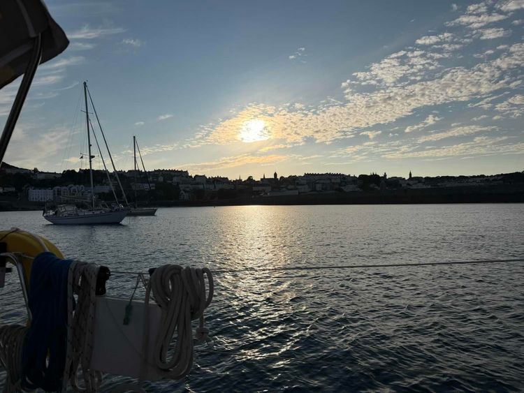 Voyage photo from Braye to Havelet bay Guernsey