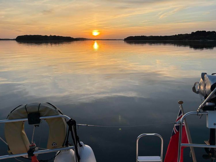 Voyage photo from Blood Alley to Goathorn, Poole Hbr