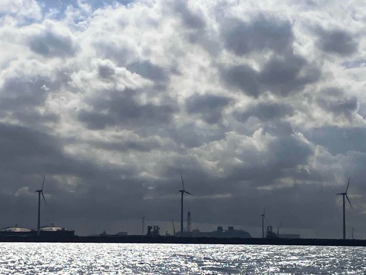 Voyage photo from Elite - Autumn Breeze Day 6 Breskens to Zeebrugge (passport control)