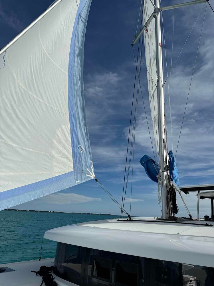 Voyage photo from Water cay to spoil cay to New Plymouth