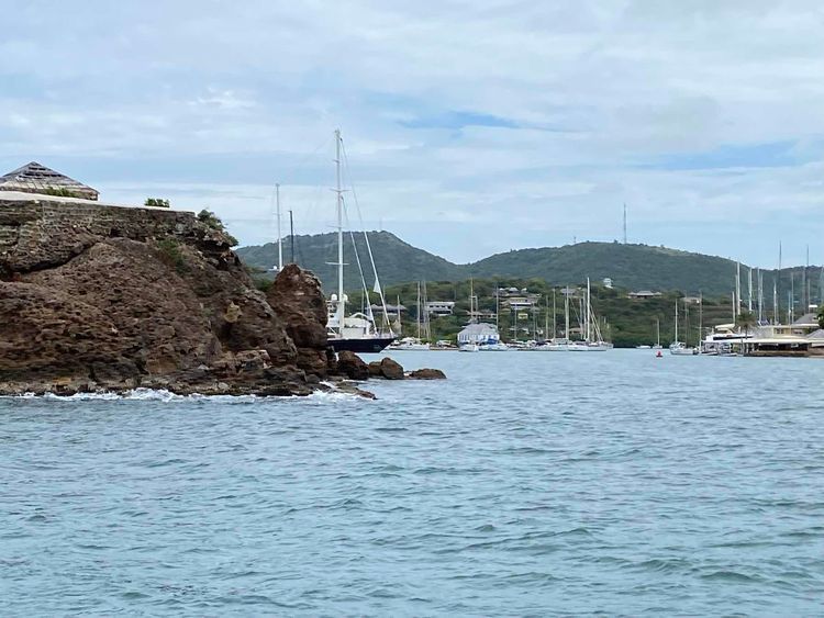 Voyage photo from Nelson’s Dockyard, Antigua to Deshaies, Guadeloupe