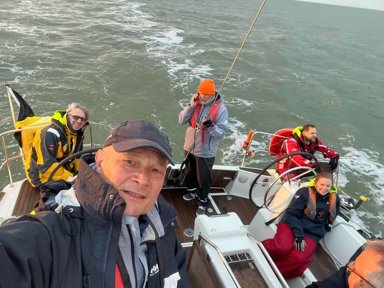 Voyage photo from E2E Leg 2 Harwich-Oostende 