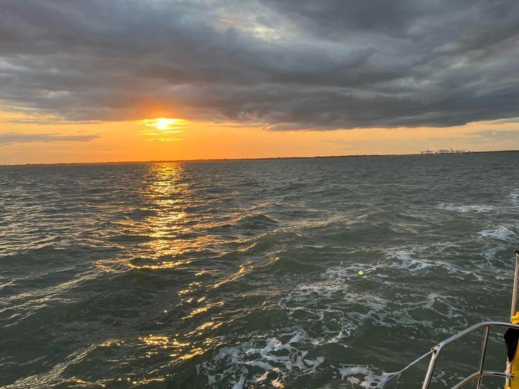 Voyage photo from E2E Leg 2 Harwich-Oostende 