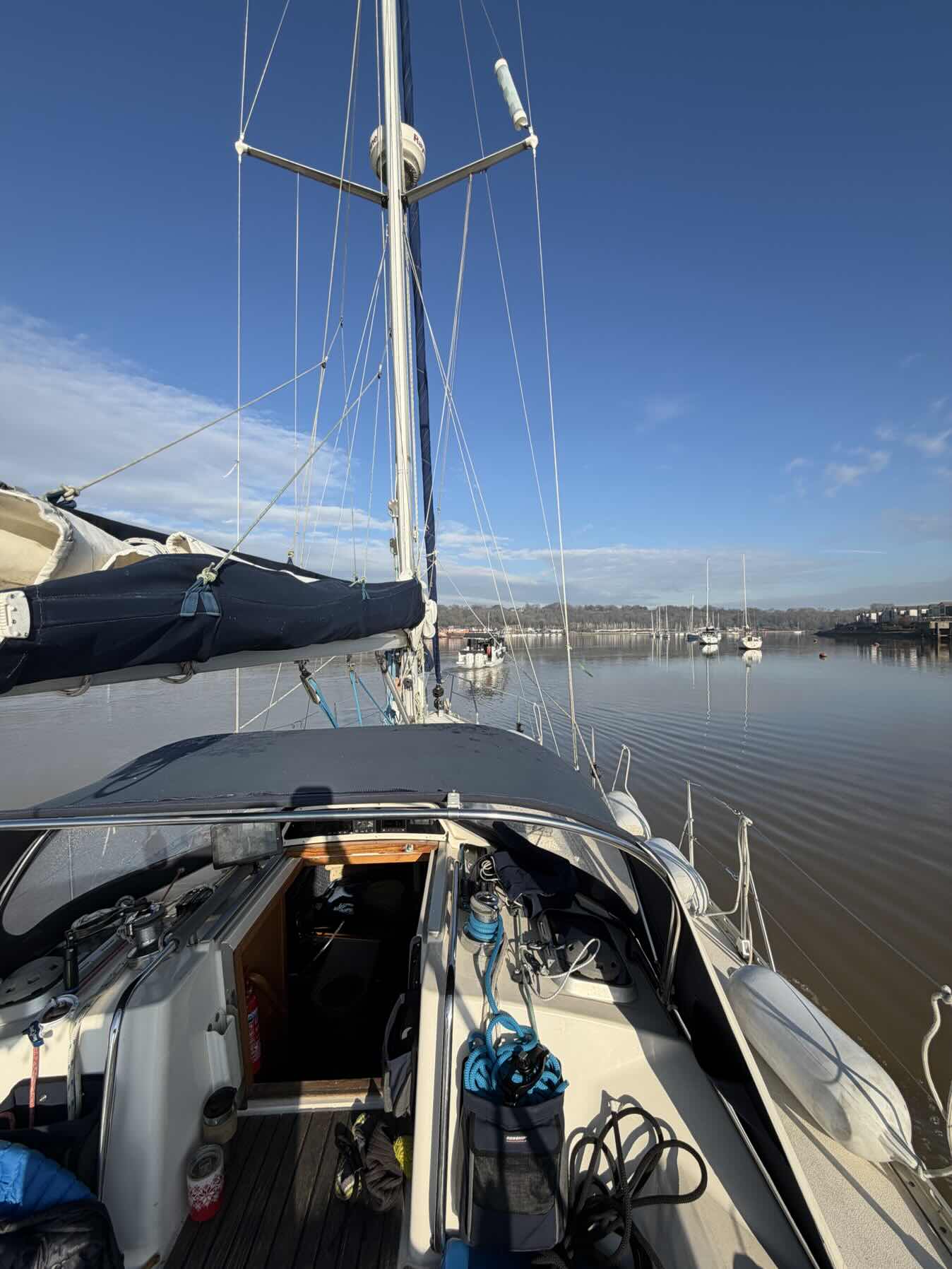 A very impromptu January sail! _54D8267B-DC7C-4016-B9BE-80E226AC48BE