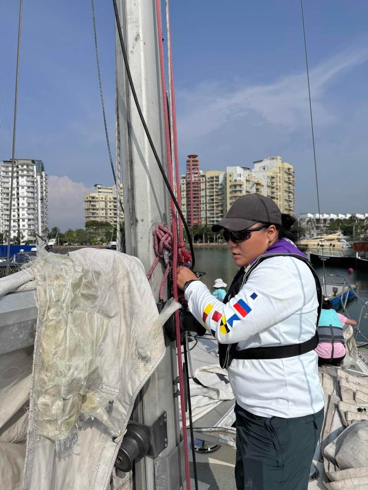 Voyage photo from Competent Crew Course