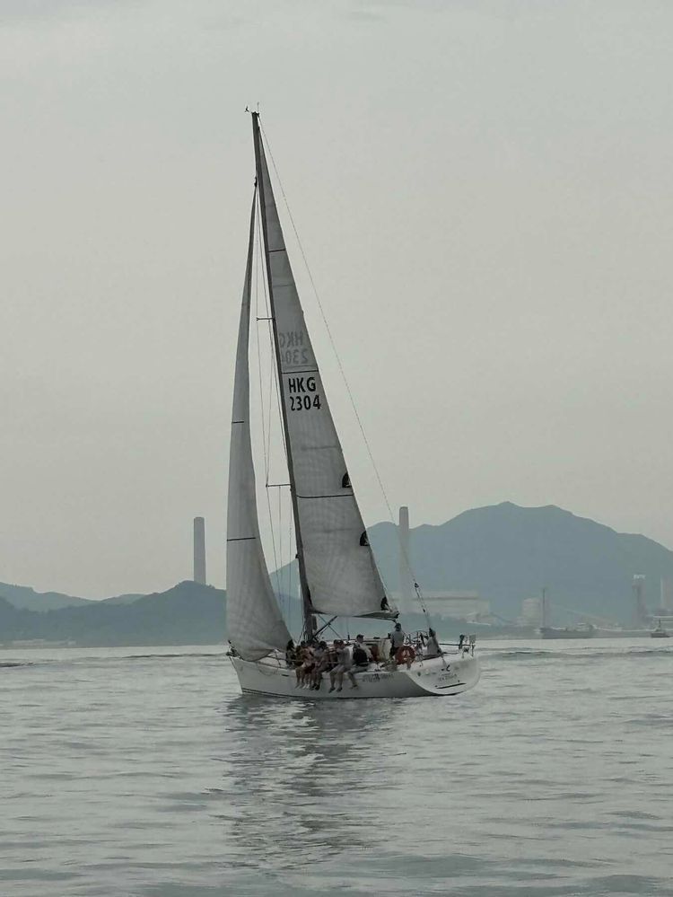 Voyage photo from Johnny Phillips rally to Lamma