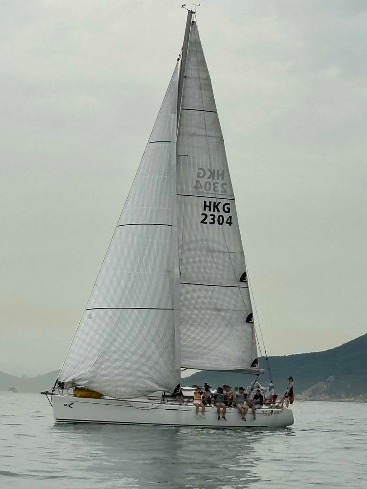 Voyage photo from Johnny Phillips rally to Lamma