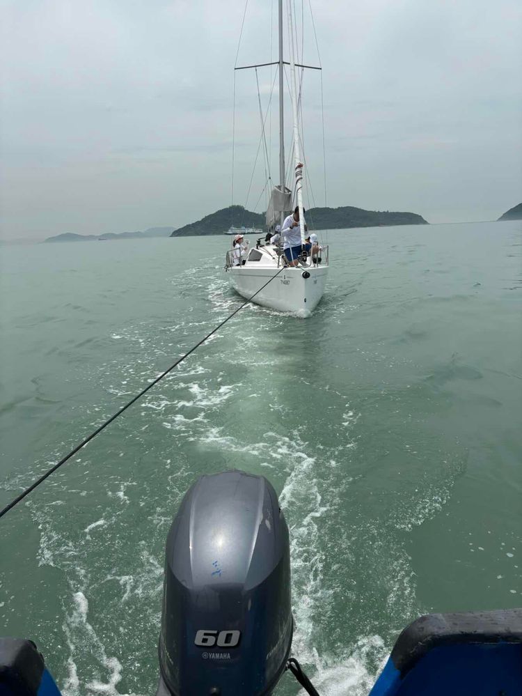 Voyage photo from Johnny Phillips rally to Lamma