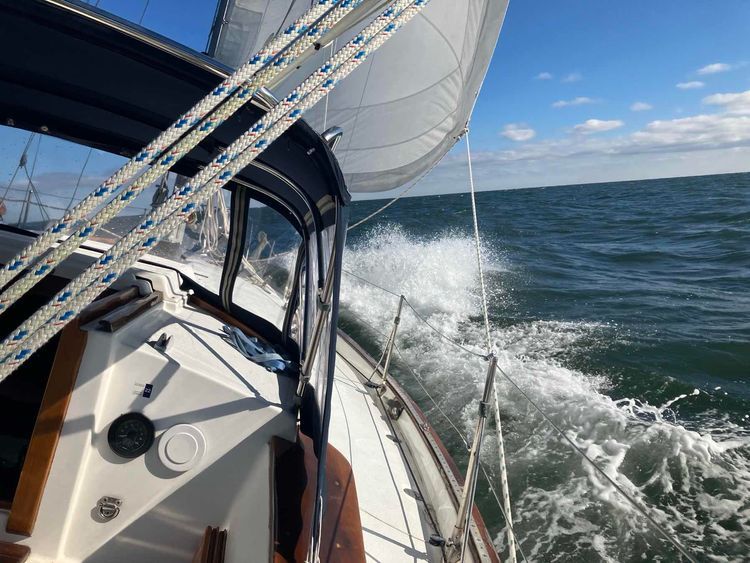 Voyage photo from Deltaville to reedville-ish. 