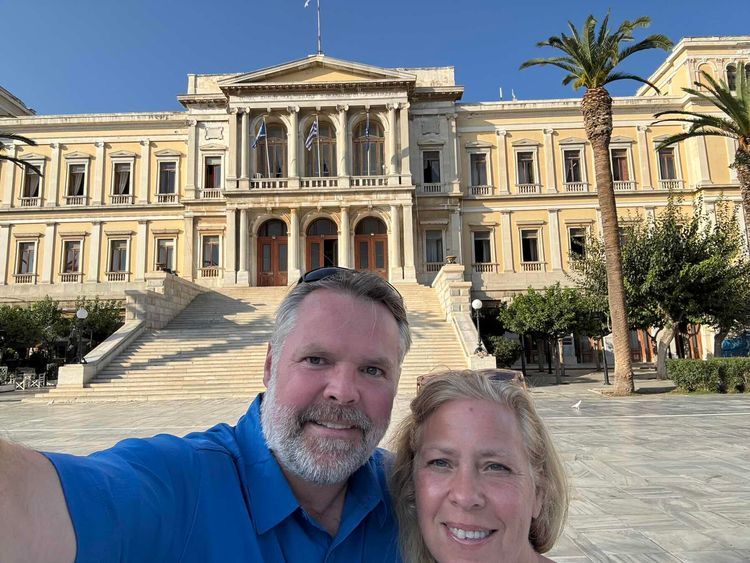 Voyage photo from Paros to Syros