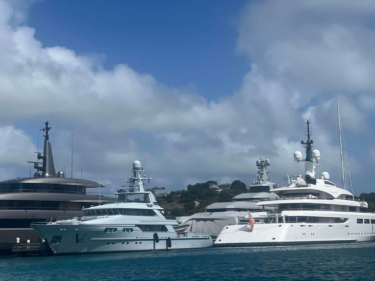 Voyage photo from Final sail from Carlisle Bay to Nelson’s DY