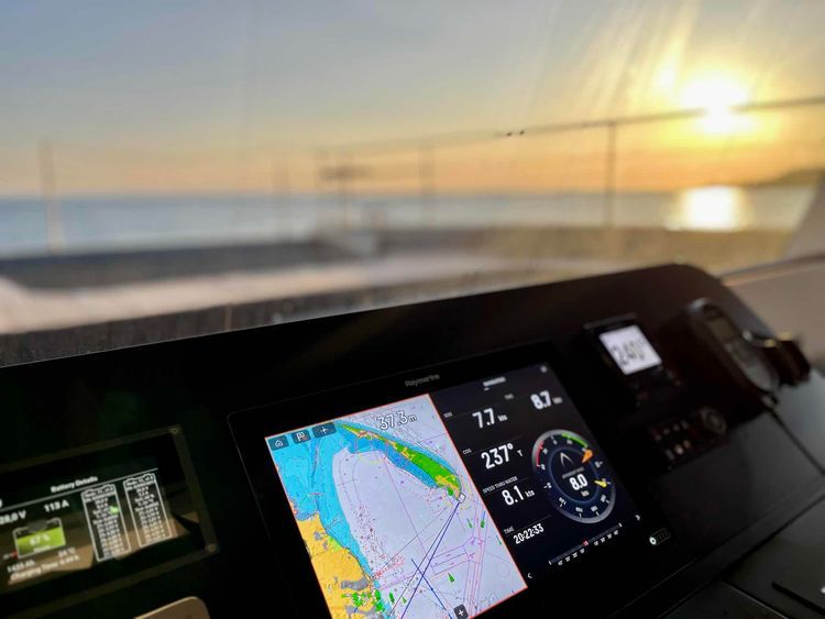 Voyage photo from Delivery Service Sunreef60 Sailing II