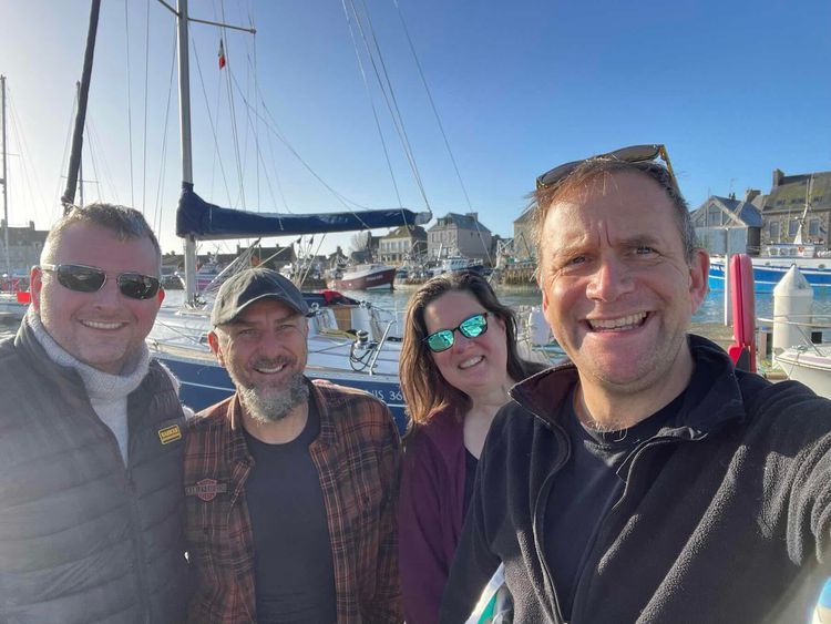 Voyage photo from Chichester to Saint Vaast La Hougue