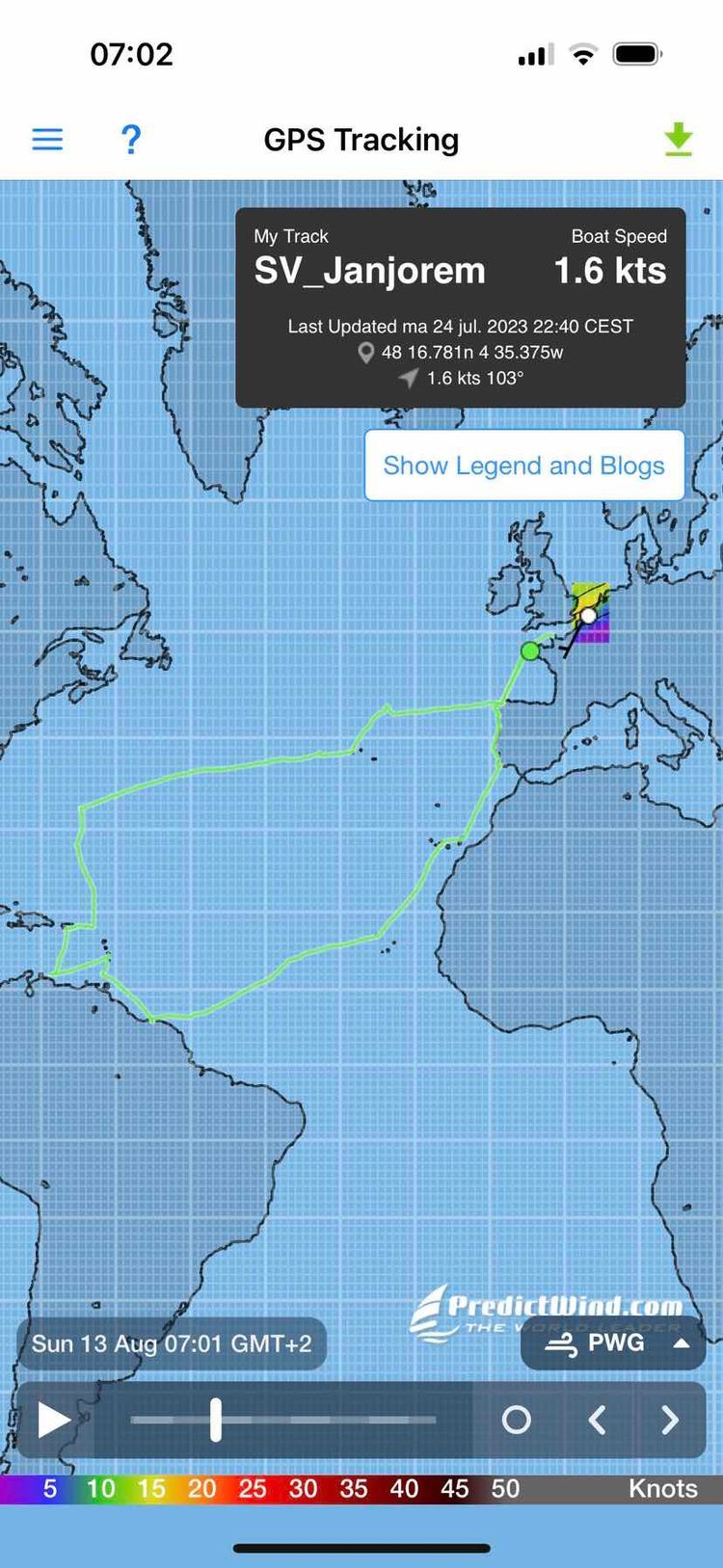 Voyage photo from Around the Atlantic (11)
Guernsey to HOME!