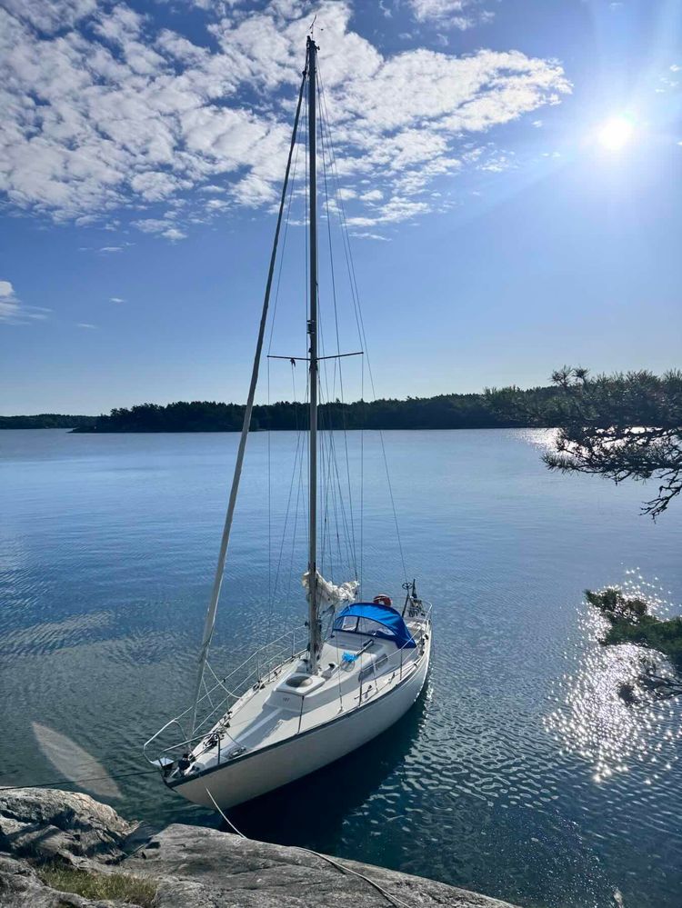 Voyage photo from Ornö Dyviken to Utö harbour