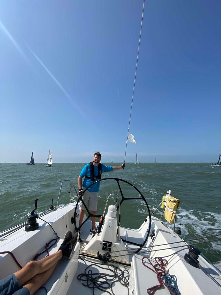 Voyage photo from Open Belgain Sailing Week day 2