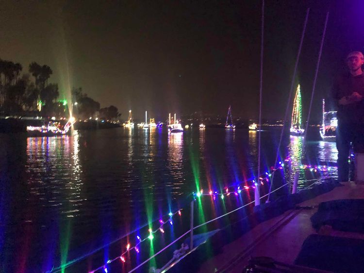 Voyage photo from Xmas light parade