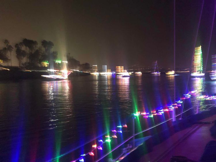 Voyage photo from Xmas light parade