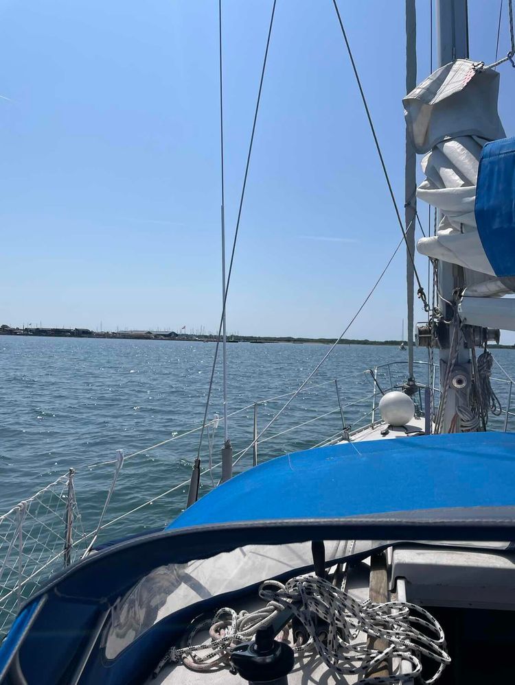 Voyage photo from Nice warm summer sail on genakker. Just to get some icecream 😊