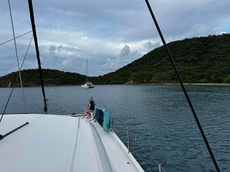 Voyage photo from Sopers hole Tortola to Benures Bay, Norman Island