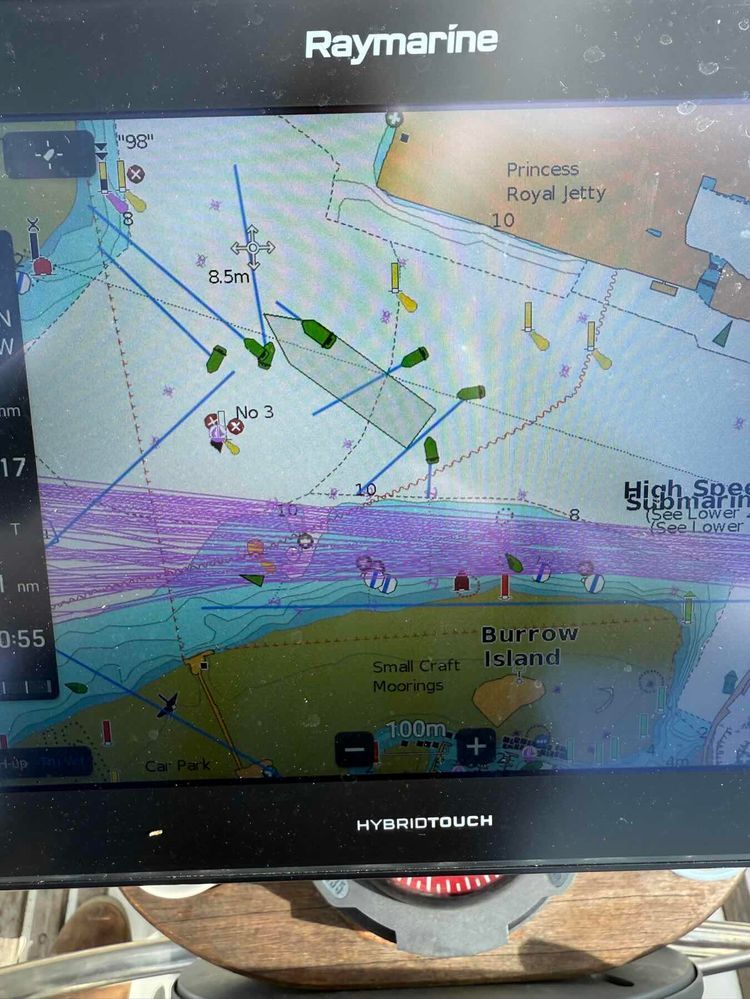 Voyage photo from Sunny sail back to Pompey