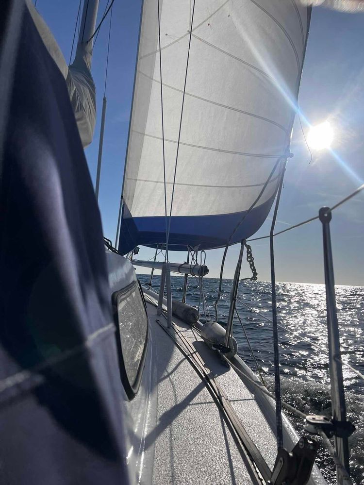 Voyage photo from The way to Bornholm. Passage 4. Christiansø - Gedser