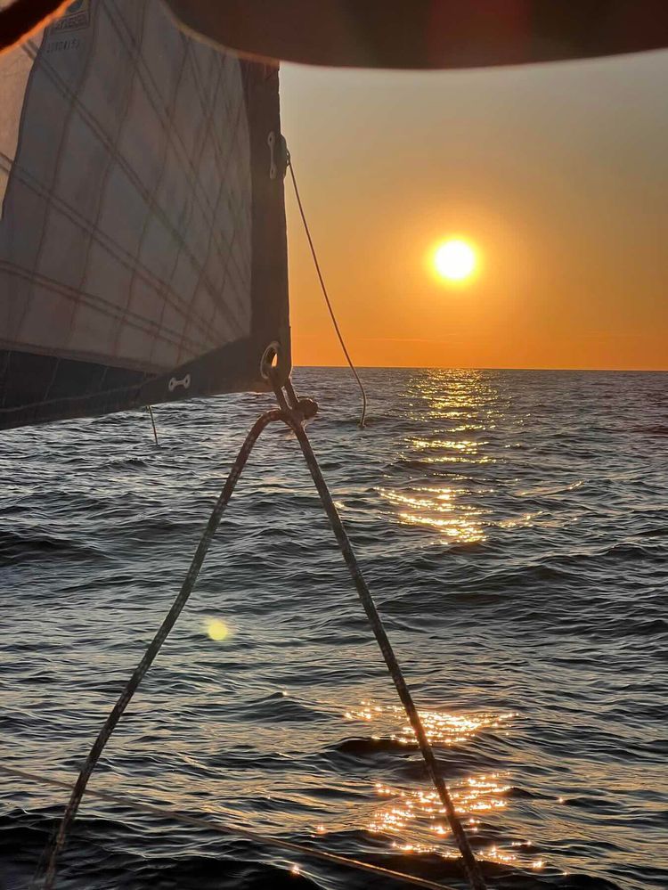 Voyage photo from The way to Bornholm. Passage 4. Christiansø - Gedser
