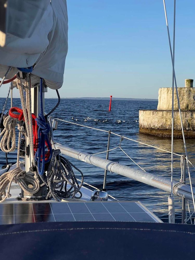 Voyage photo from The way to Bornholm. Passage 4. Christiansø - Gedser