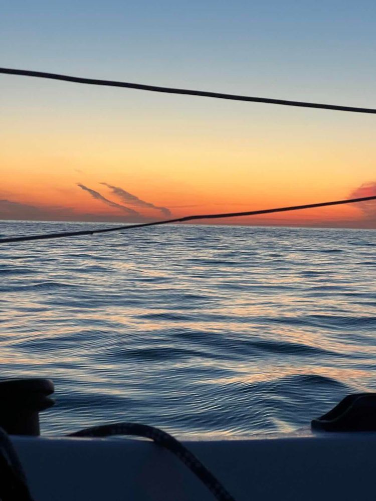 Voyage photo from The way to Bornholm. Passage 4. Christiansø - Gedser