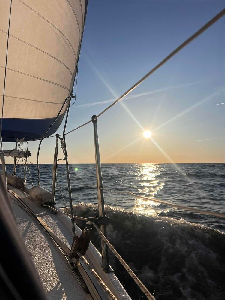 Voyage photo from The way to Bornholm. Passage 4. Christiansø - Gedser