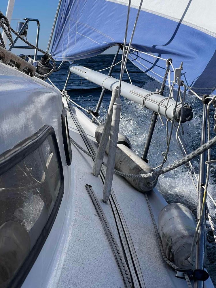 Voyage photo from The way to Bornholm. Passage 4. Christiansø - Gedser