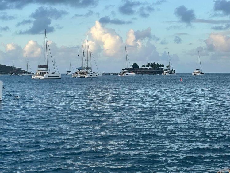 Voyage photo from Gorda Sound Mooring Ball Practice